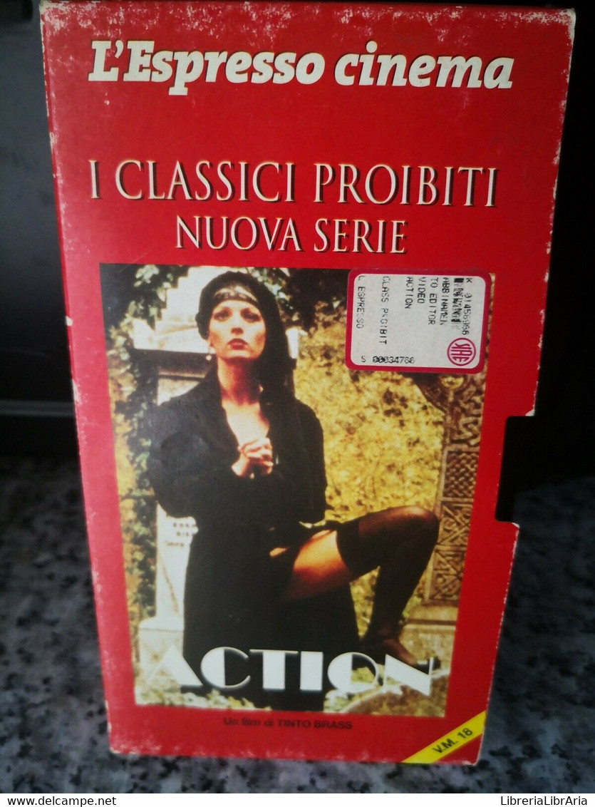 I Classici Proibiti Action Vhs -Tinto Brass - L'espresso Cinema -F - Sammlungen