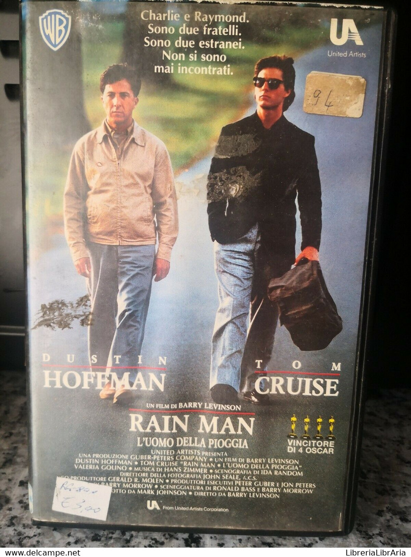 Rain Man - L'Uomo Della Pioggia -2000 - Vhs -WB Univideo -F - Lotti E Collezioni