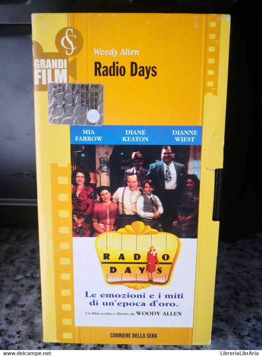 Radio Days - Vhs - 1987 - Corriere Della Sera -F - Sammlungen