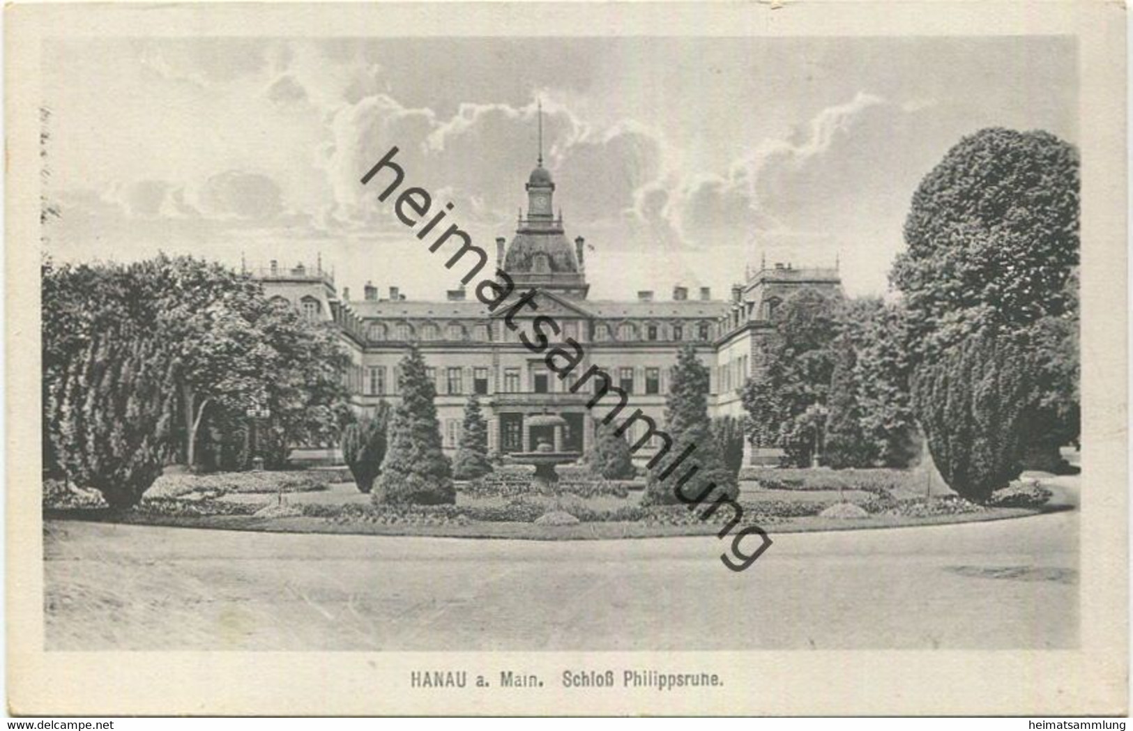 Hanau - Schloss Philippsruhe - Verlag Trinks & Co Leipzig - Hanau