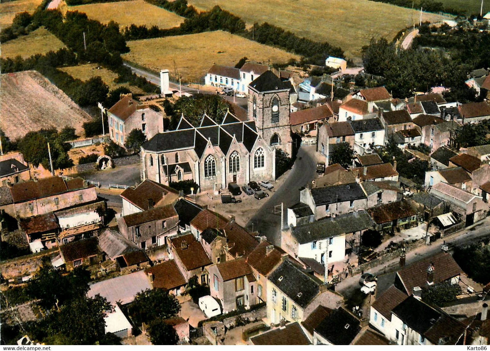 La Plaine Sur Mer * Vue Générale Aérienne Du Village - La-Plaine-sur-Mer