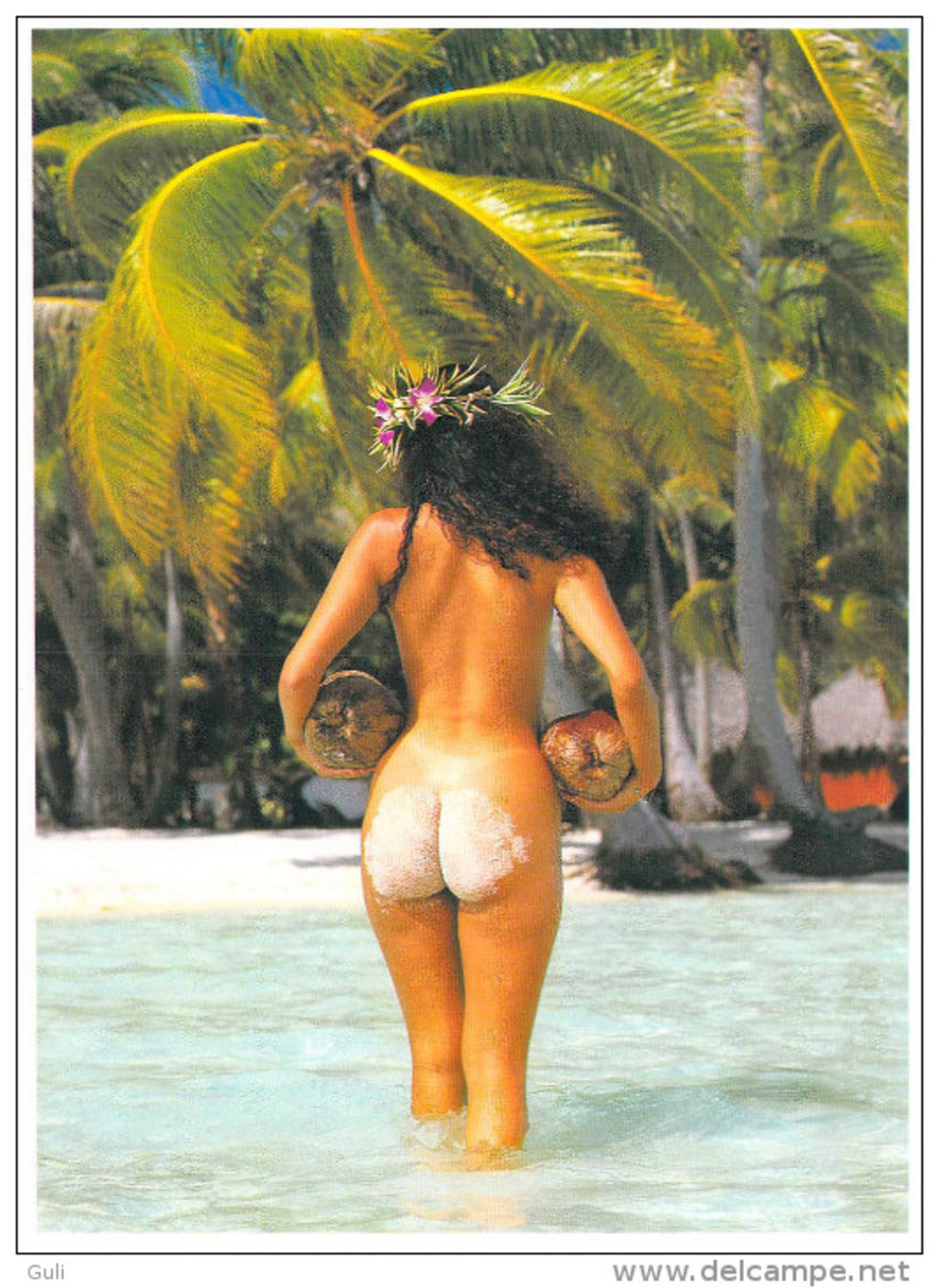 Polynésie Française-  (nu Nue  Nus)( Girls Of The South Seas Filles Des Mers Du Sud ) TEVA SYLVAIN  TAHITI 1140 - Polynésie Française