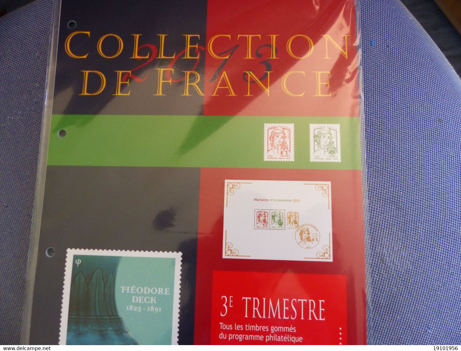 Collection De France 2013 /  Trimestre 3 Sous Blister - 2010-2019