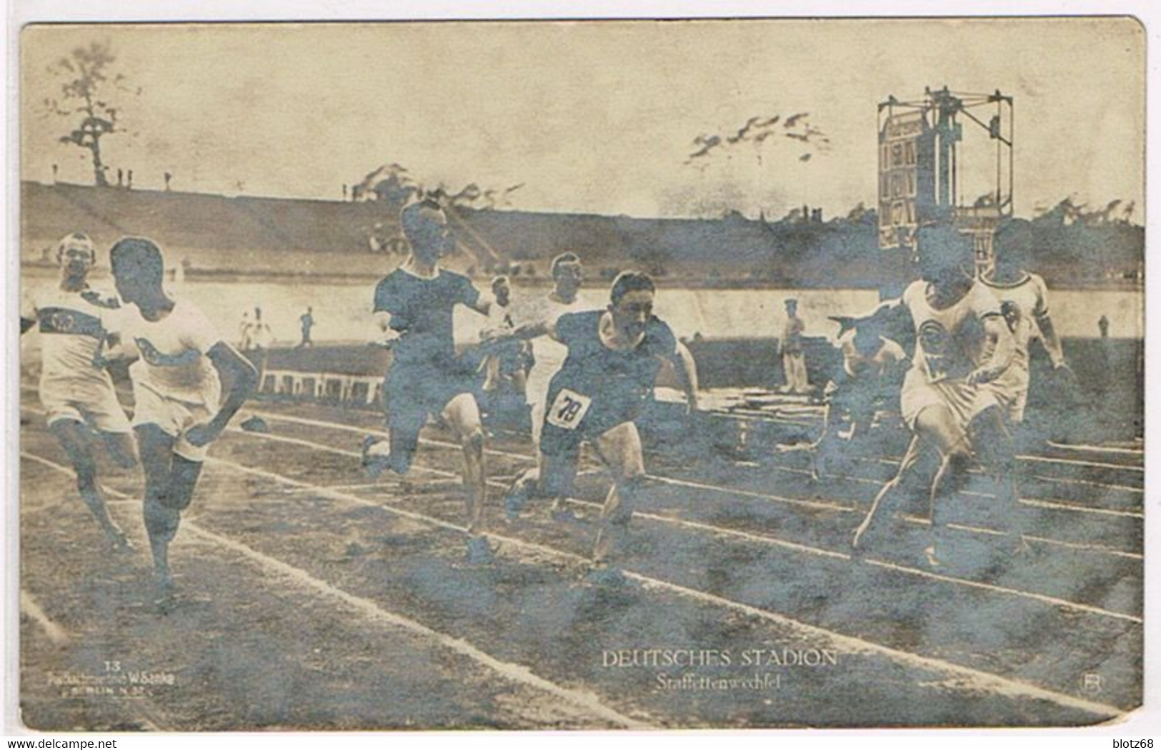 Deutsches Stadion Berlin-Grunewald Staffettenwechsel - Grunewald