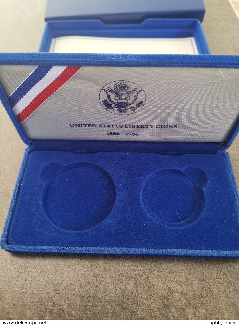 VIDE EMPTY COFFRET UNITED STATES LIBERTY COINS USA - Verzamelingen