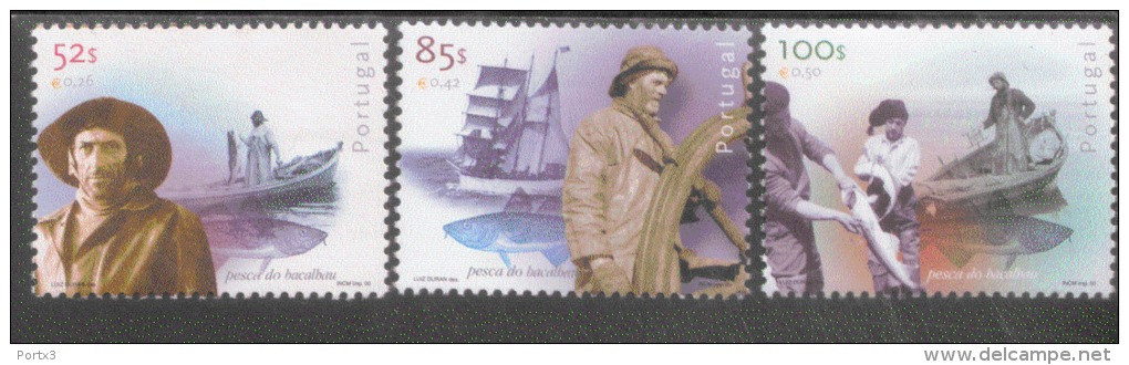 2448 - 2453 Kabeljau Fischerei / Cod Fishery ** Postfrisch, MNH, Neuf - Unused Stamps