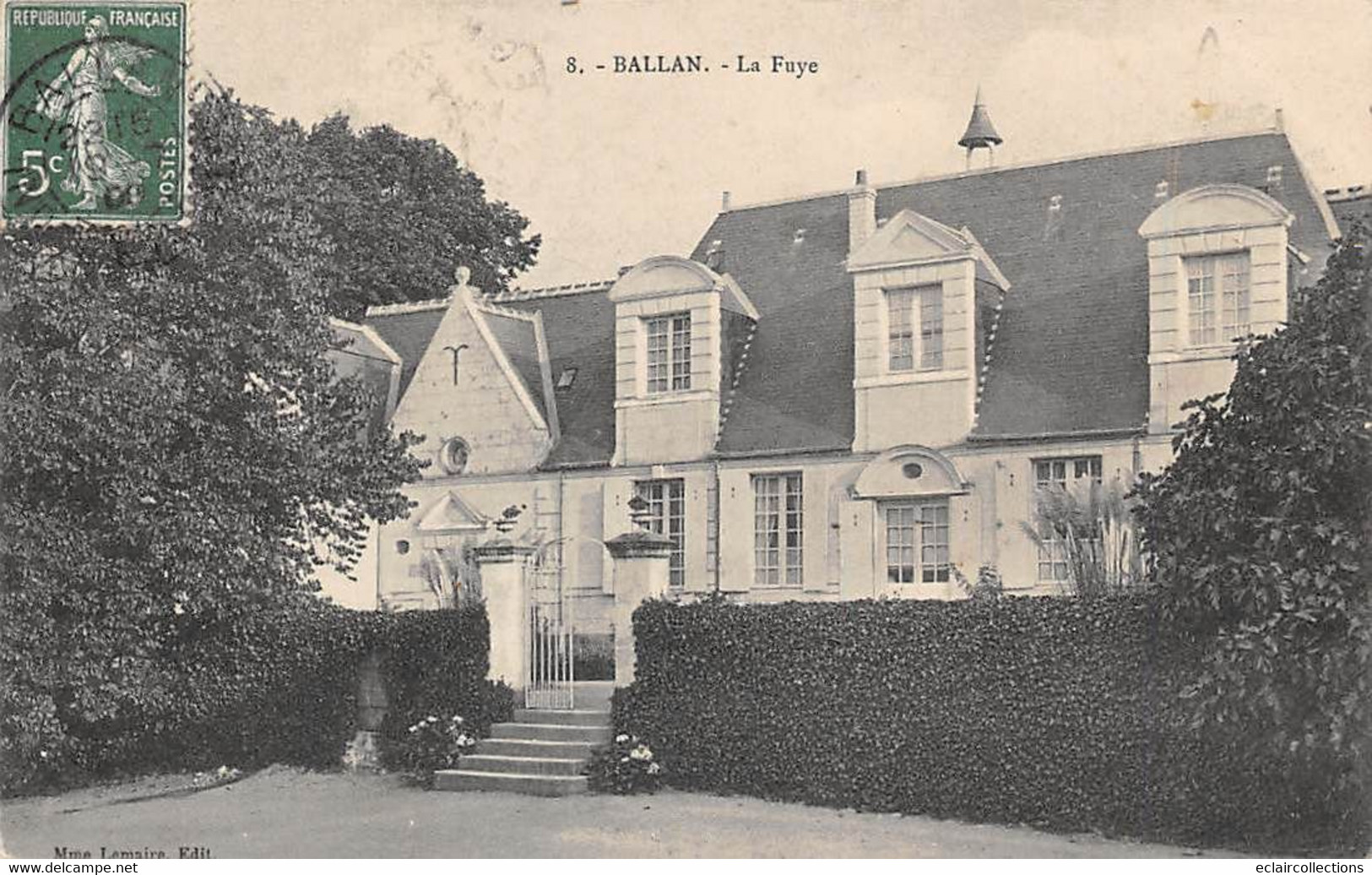 Ballan-Miré         37          Château :  La Fuye          (voir Scan) - Ballan-Miré