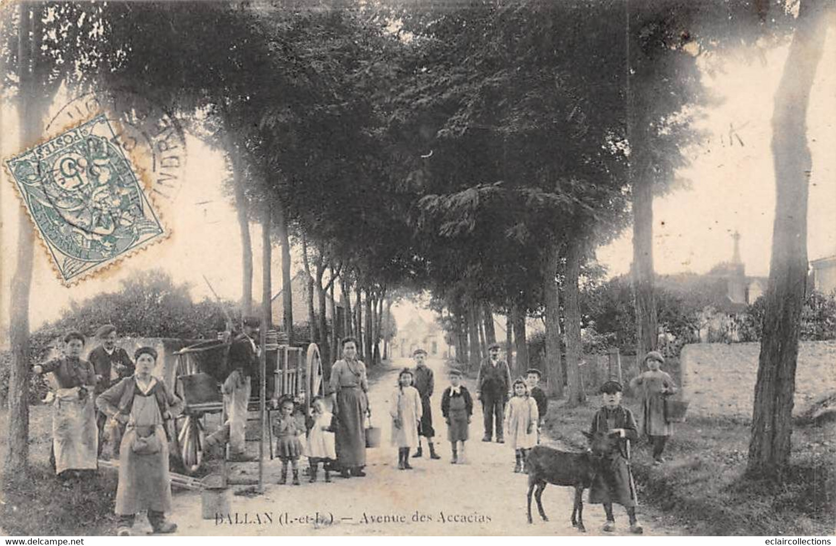 Ballan-Miré         37         Un Groupe Avenue Des Acacias         (voir Scan) - Ballan-Miré