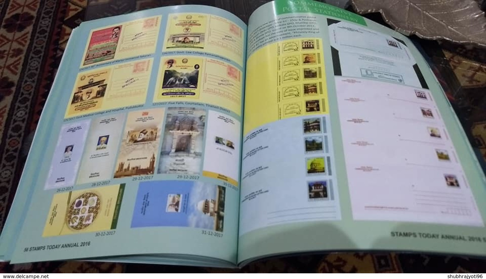 STAMP TODAY India annual catalogue 2017 Colourful Year book- Published June 2018