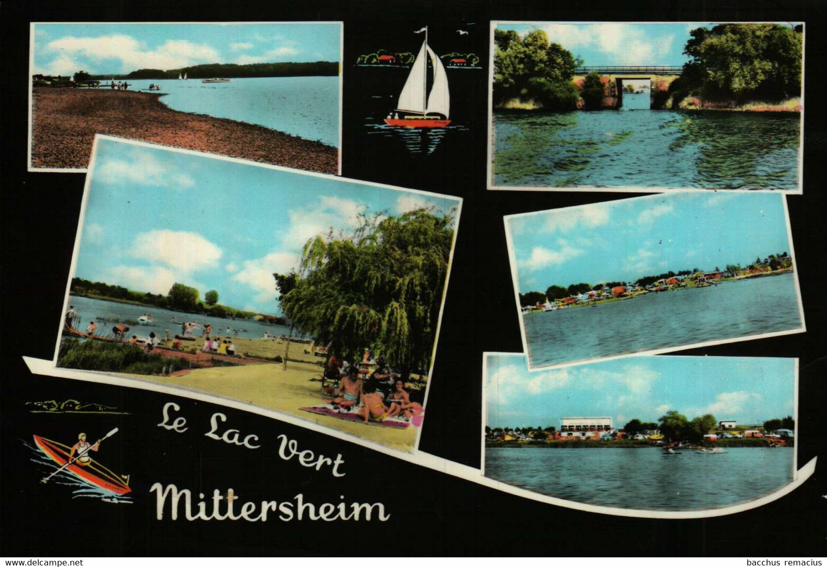 MITTERSHEIM(Moselle)  Le Lac Vert  VM 133 - Sarrebourg