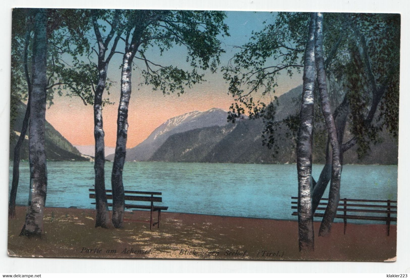 Partie Am Achensee. Blick Gegen Seehof (Tirol.) - Pertisau