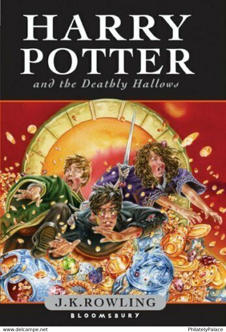 Harry Potter And The Deathly Hallows (Book 7) [Chil... By J. K. Rowling Hardback - Science Fiction