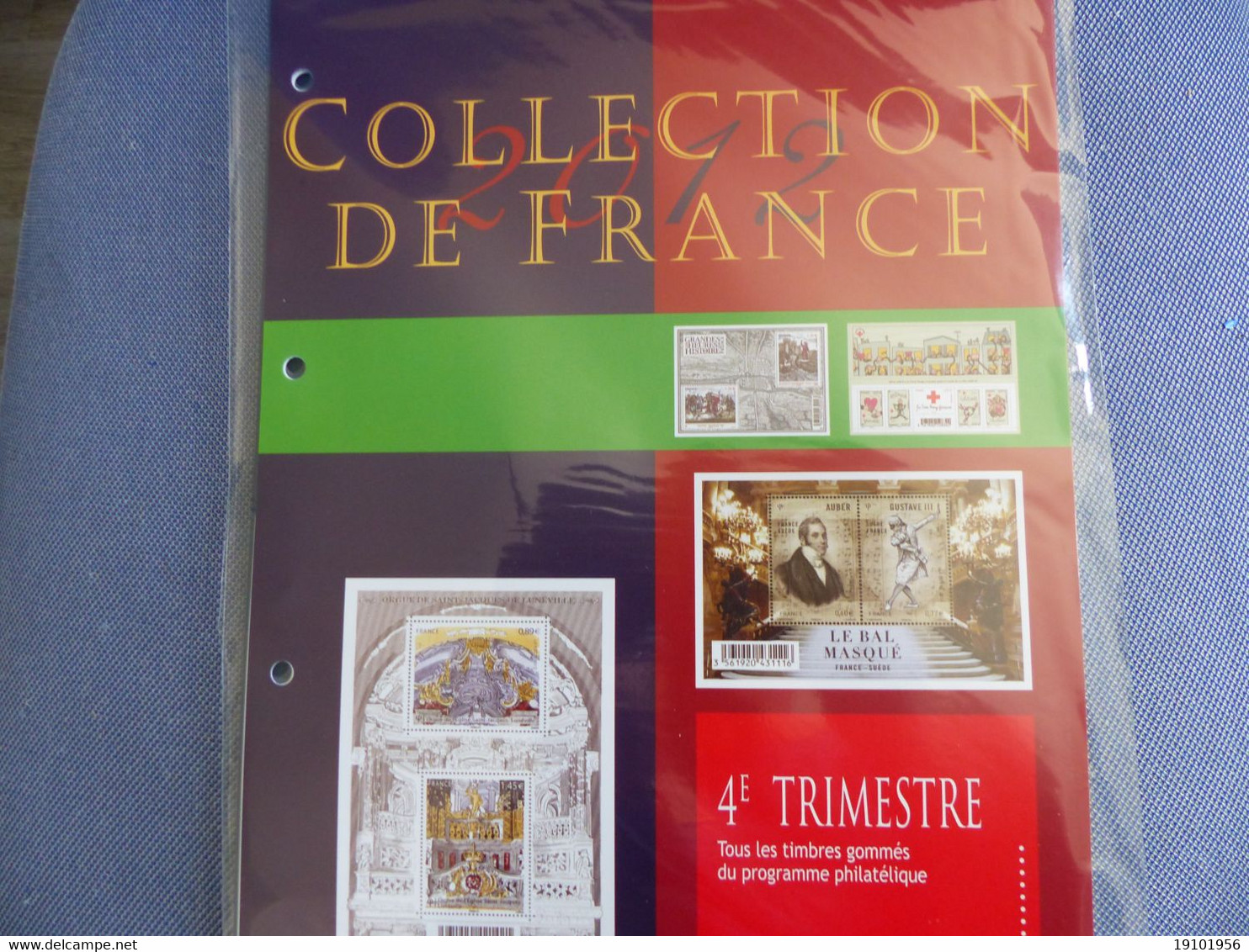 Collection De France 2012 /   Trimestre  4  Sous Blister - 2010-2019