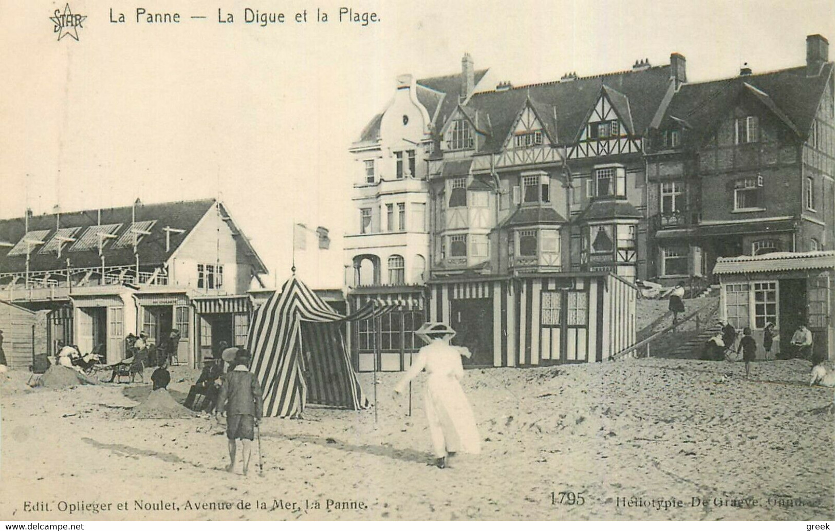 De Panne - La Panne: La Digie Et La Plage --> Onbeschreven - De Panne