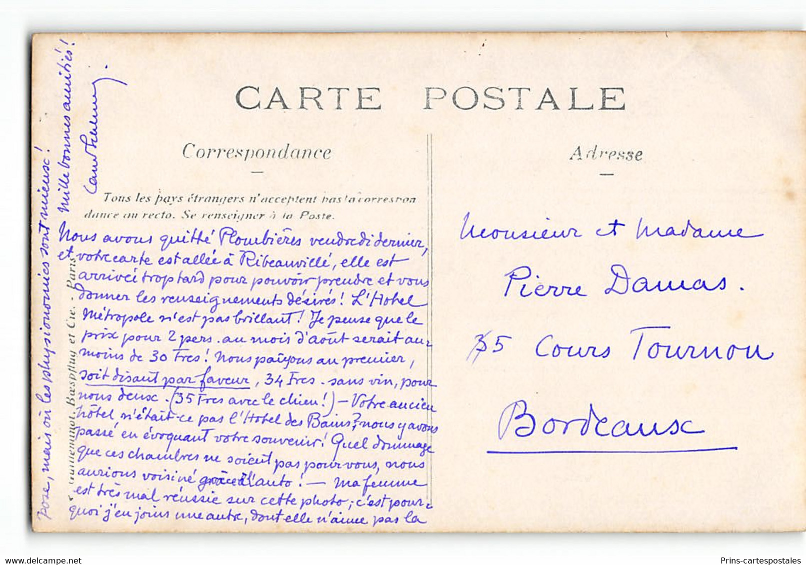 CPA Carte Photo Un Taxi - Taxi & Carrozzelle