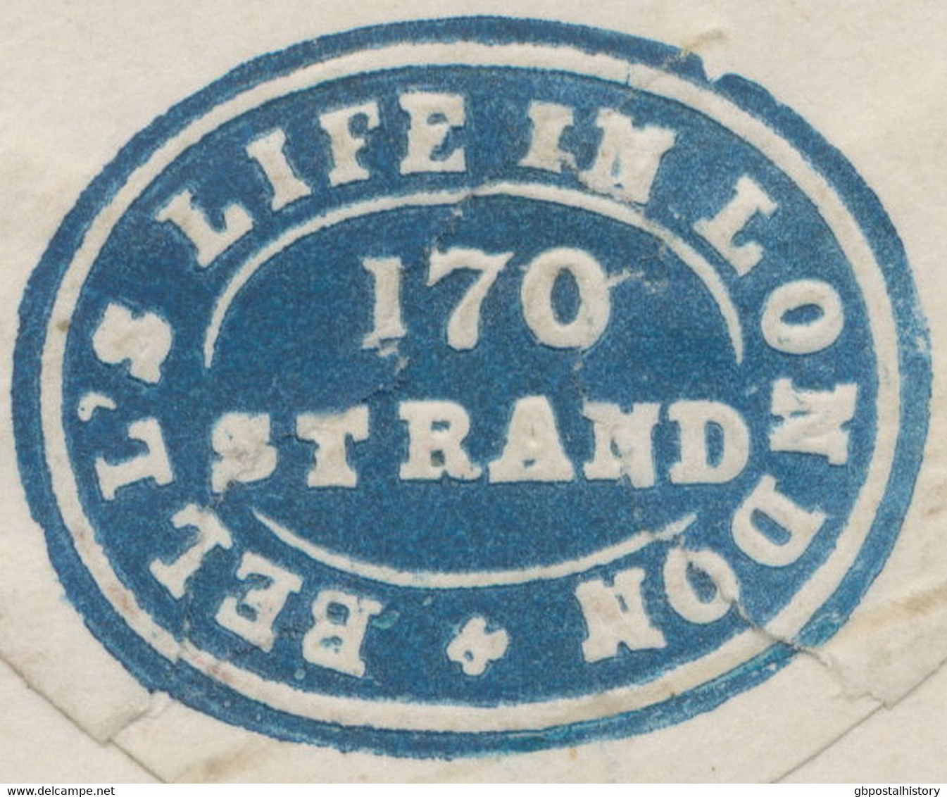 GB 1867 QV 1d Rose-red Pl.79 With Variety: Very Thin Line Under "E" Of "ONE" (CI) On Superb Cvr + POSTMARK-ERROR - Lettres & Documents