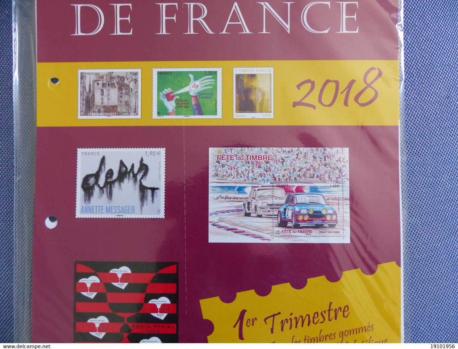 Collection De France 2018 /   Trimestre  1 Sous Blister - 2010-2019