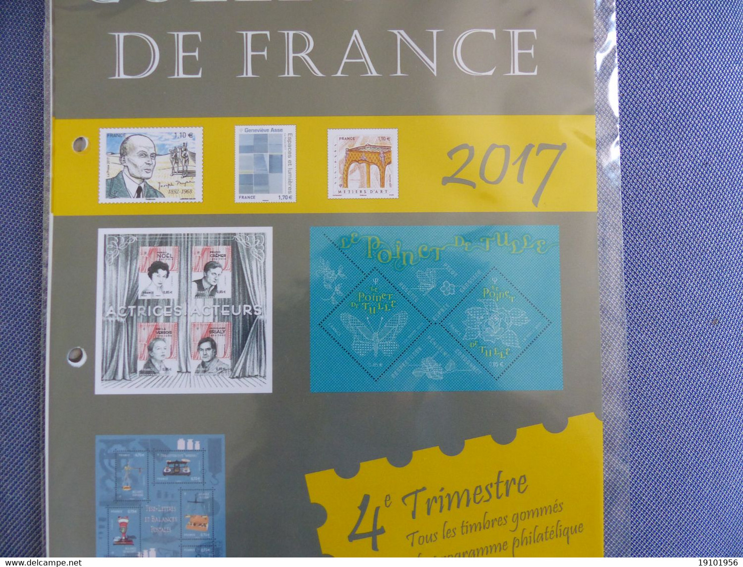 Collection De France 2017 /   Trimestre  4  Sous Blister - 2010-2019