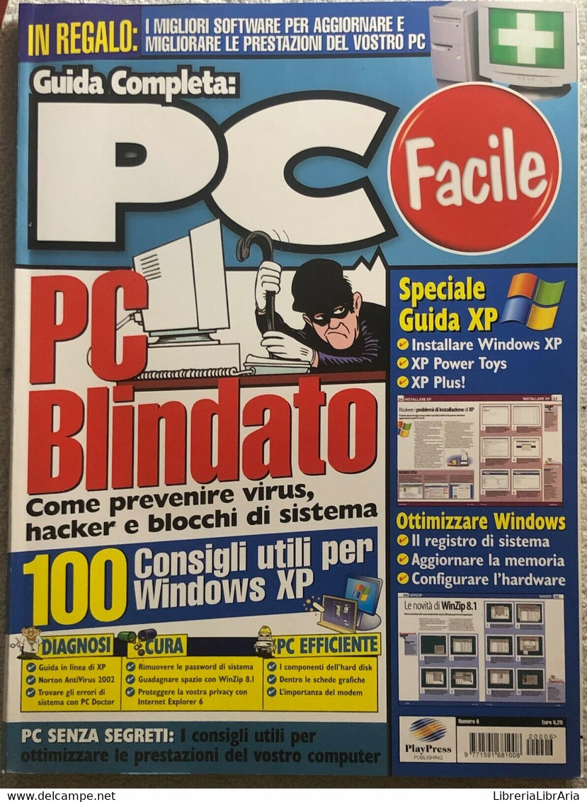 PC Facile N. 6 Di Aa.vv.,  2002,  Playpress - Informatique