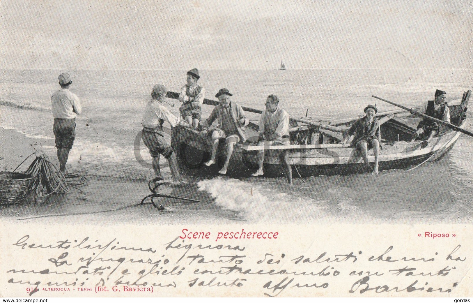 Italy - Ancona - Scene Pescherecce - Fisherman - Fishing - Angeln - Ancona