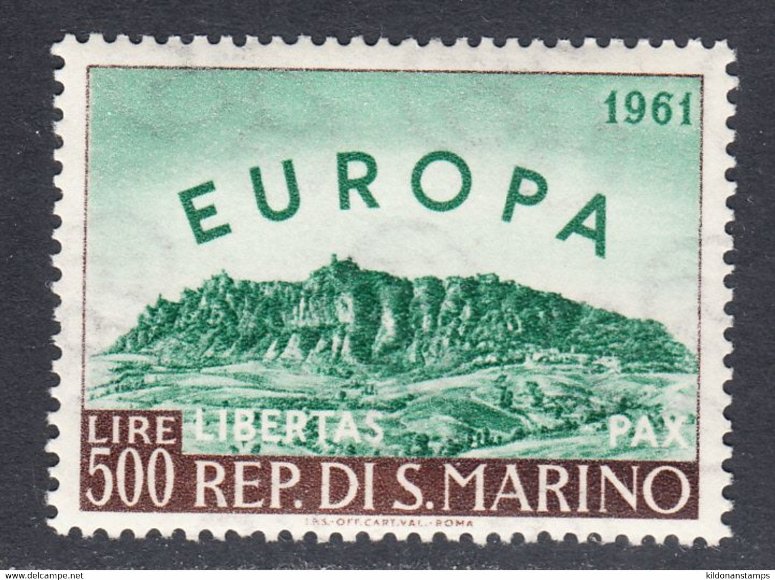 San Marino 1961 Mint No Hinge, Sc# 490, SG ,Mi 700 - Ongebruikt