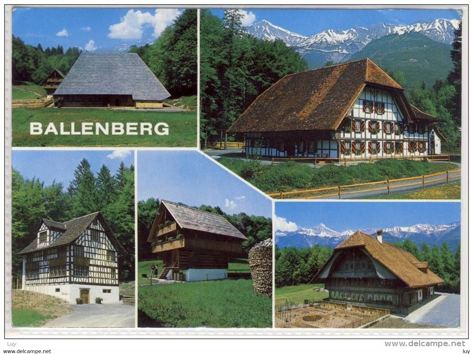 BALLENBERG Freilichtmuseum - Bauernhäuser, HOFSTETTEN BEI BRIENZ - Hofstetten Bei Brienz