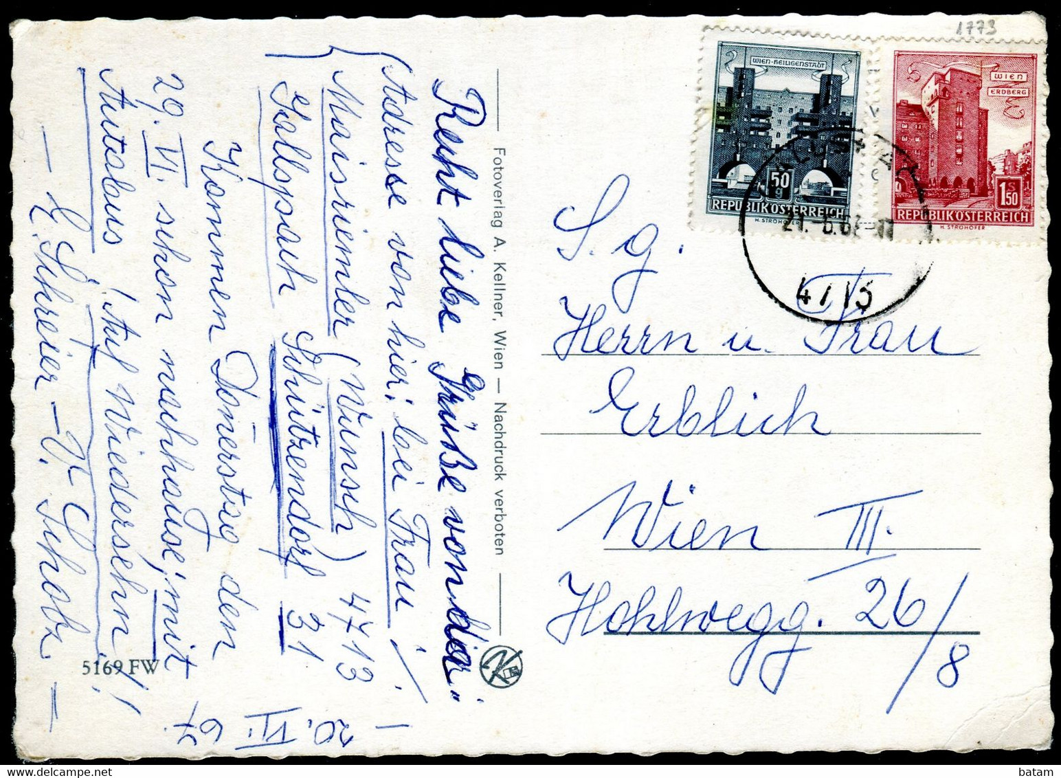 1773 - Austria 1967 - Gallspach - Dr.med.Zeileis - Used Postcard - Gallspach