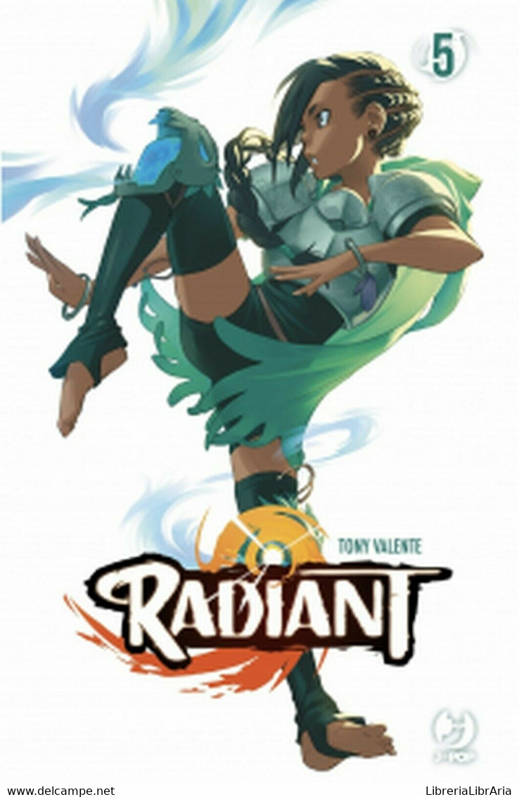 RADIANT 5	 Di Tony Valente (autore), F. Bruniera (traduttore),  2019,  Manga - Manga