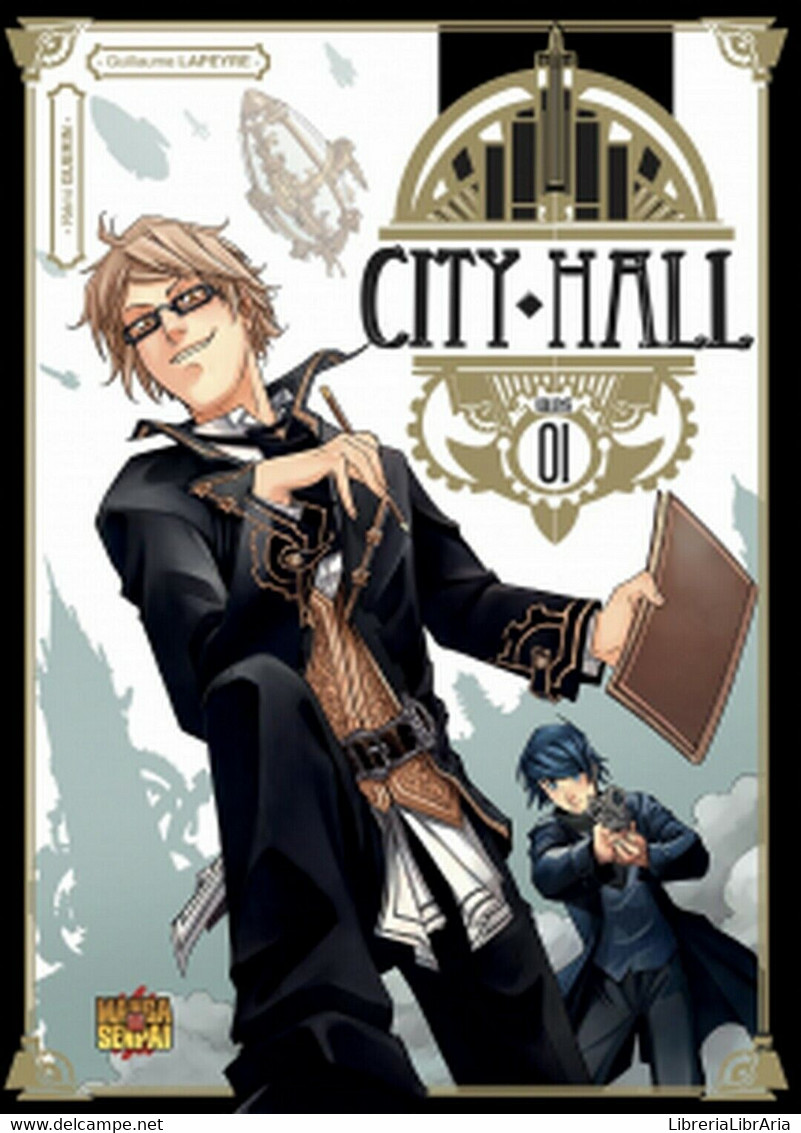 CITY HALL 1	 Di Rémi Guerin (autore), Guillaume Lapeyre (autore),  2020,  Manga - Manga