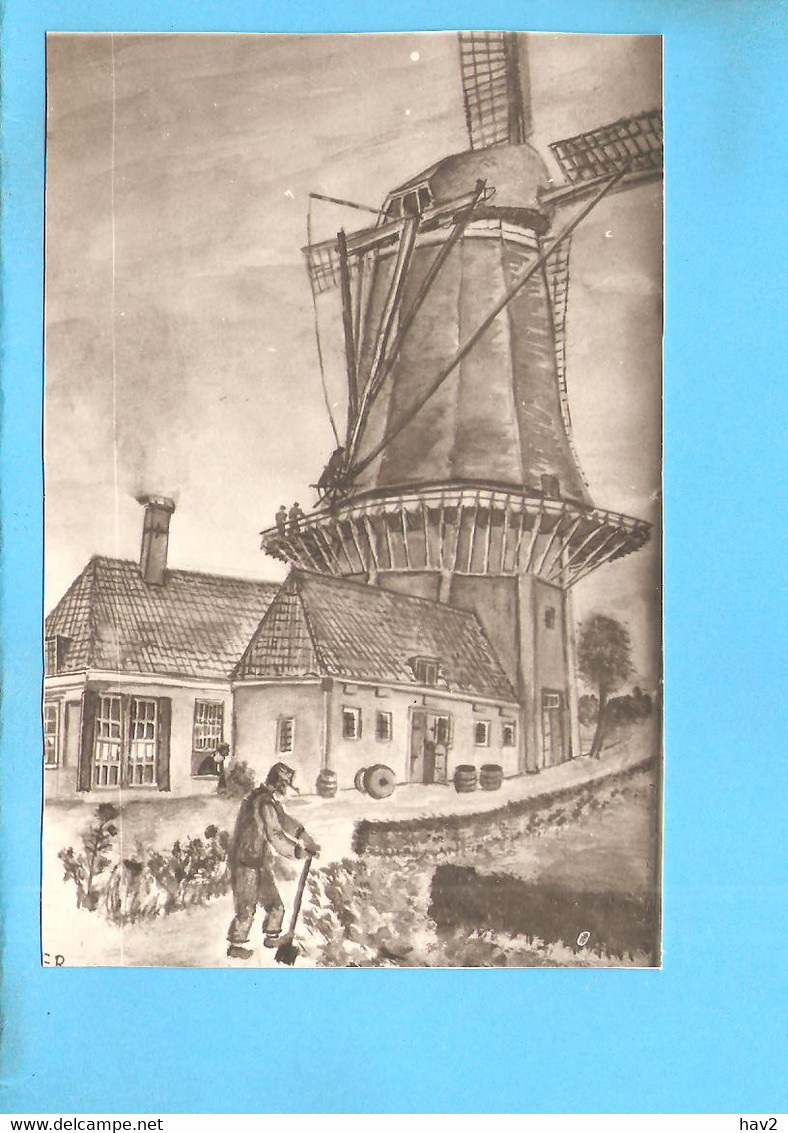 Dordrecht Molen 't Anker Repro ML2053 - Dordrecht