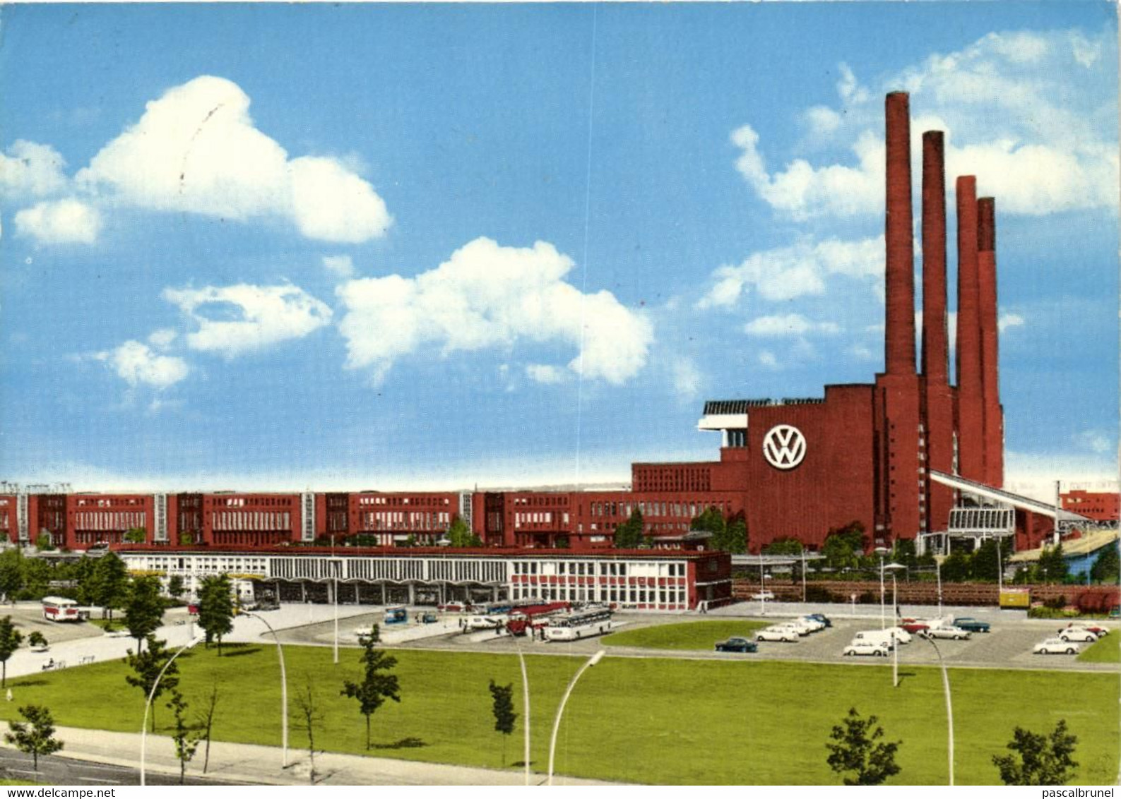 WOLFSBURG - VOLKSWAGENSTADT - VW WERK UND BAHNHOF - Wolfsburg