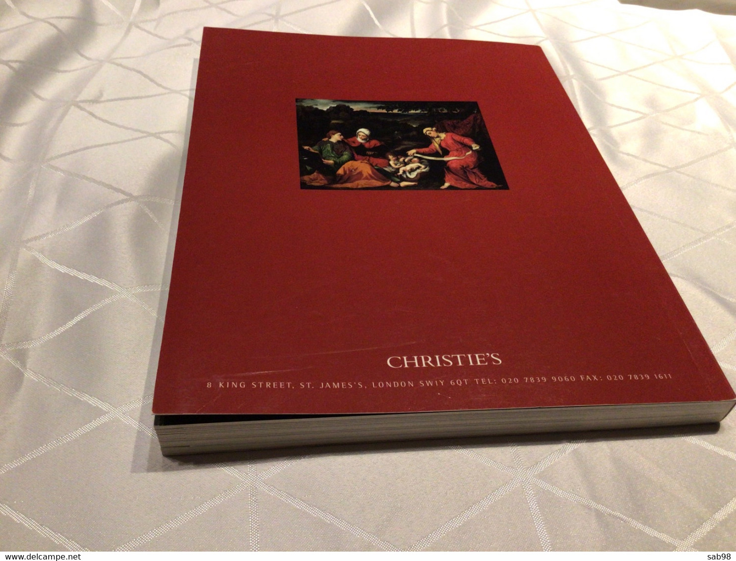 Art Auction Painting Christie ' S London Important Old Master Pictures 2000 - Autres & Non Classés
