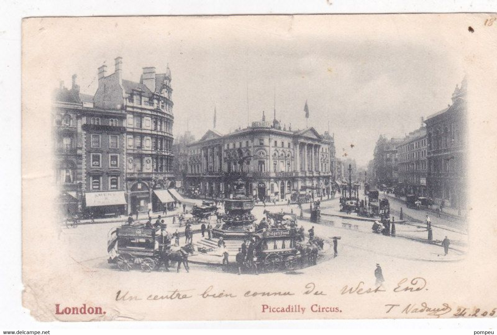 QO - Lote 12 Cartes - LONDON - 1905