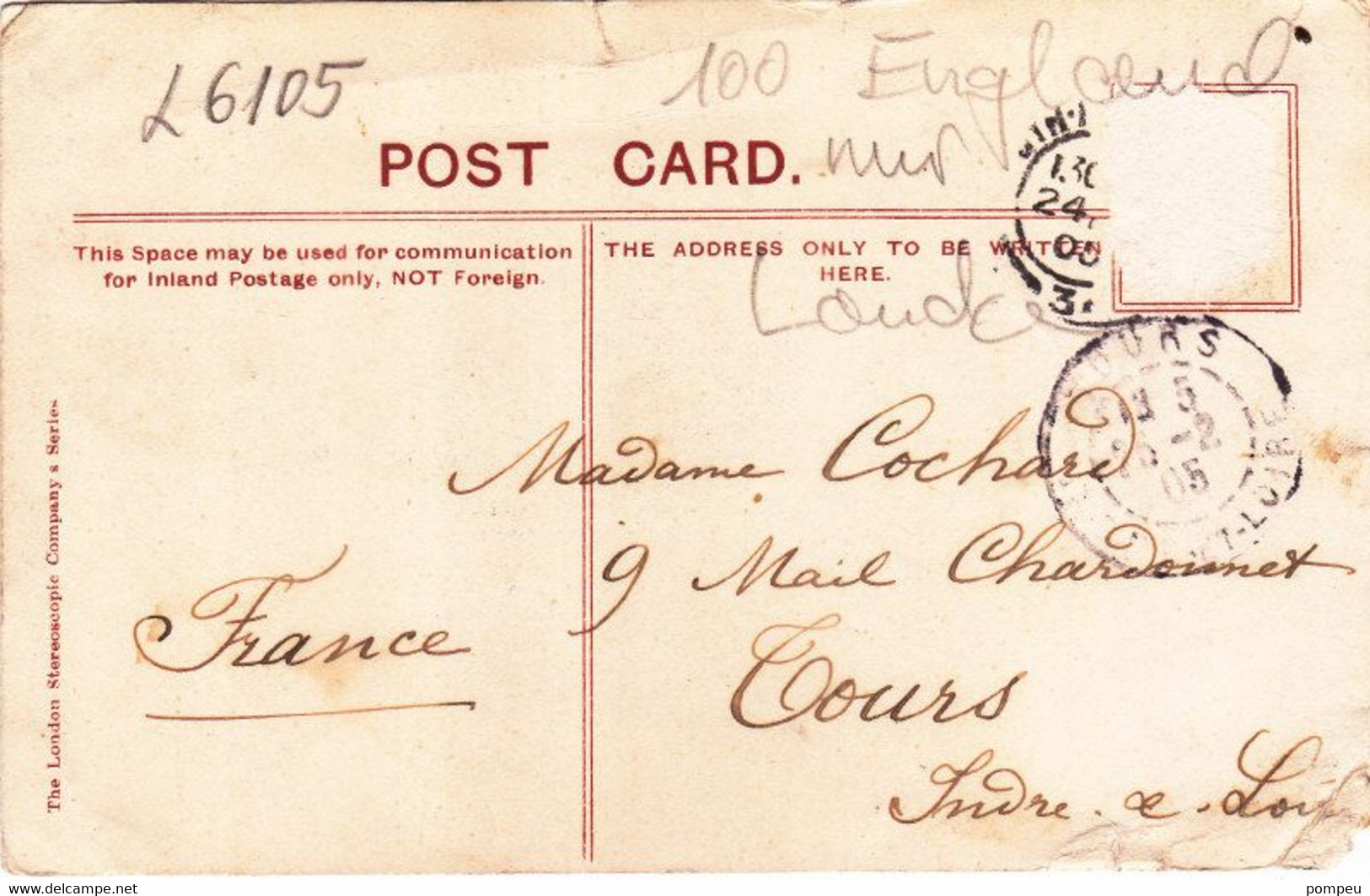 QO - Lote 12 Cartes - LONDON - 1905