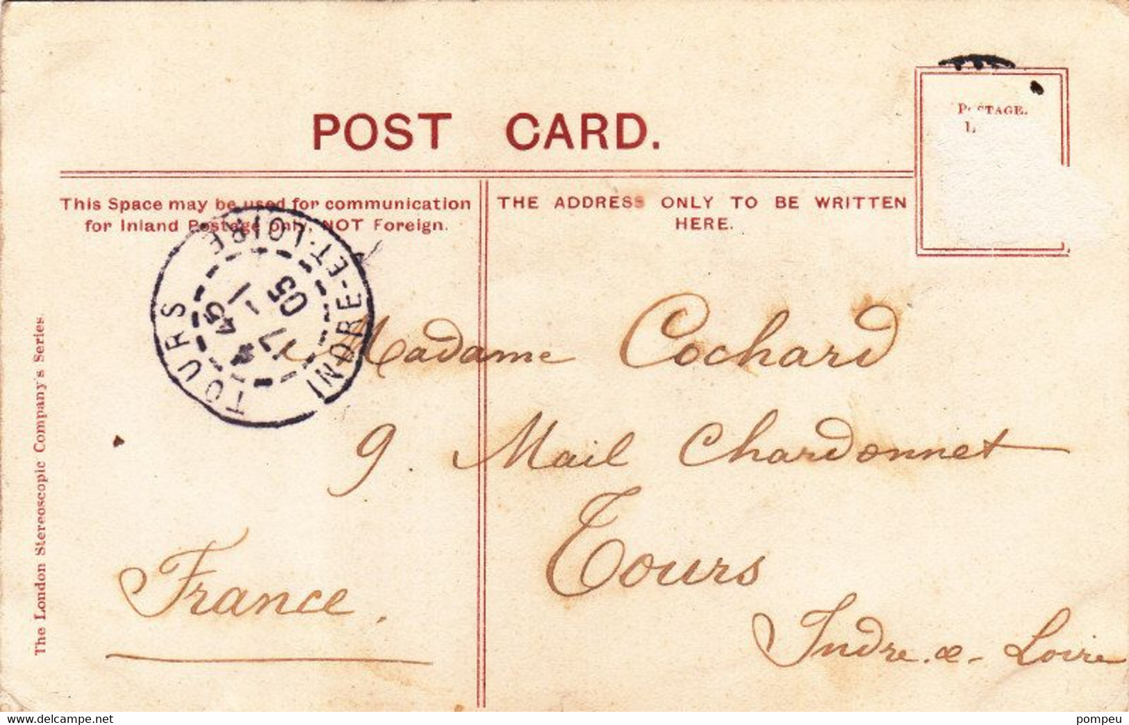 QO - Lote 12 Cartes - LONDON - 1905