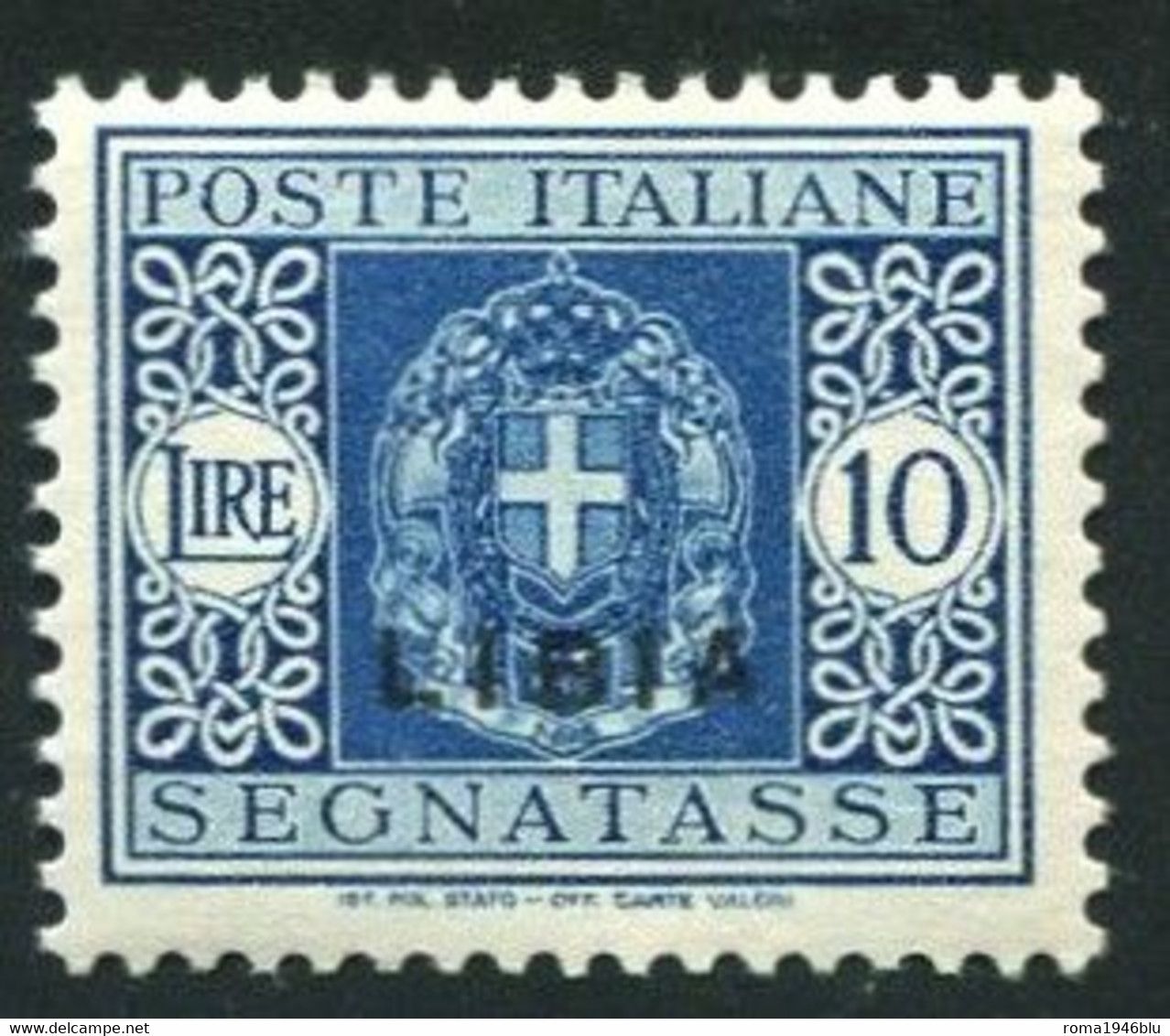 LIBIA 1934 SEGNATASSE 10 LIRE **MNH - Libië