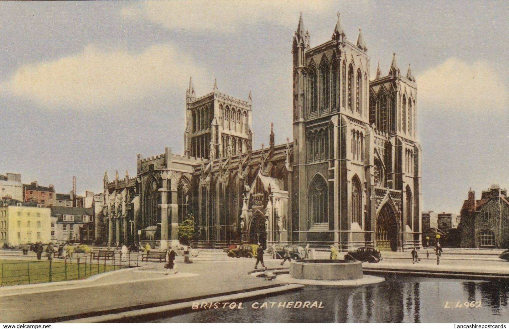 Postcard Bristol Cathedral My Ref B14497TB - Bristol