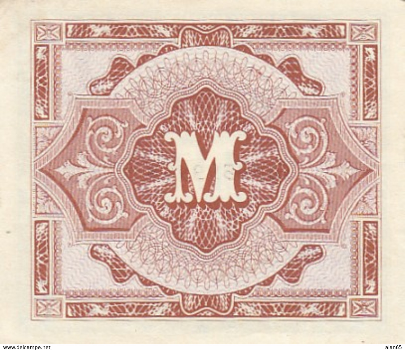 Germany #192a 1944 1 Mark Banknote Currency - 1 Mark