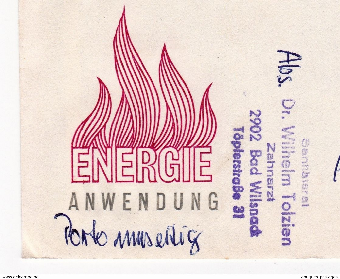 Berlin Einschreiben Berlin Deutschland FDC Rationelle Energie Anwendung - 1981-1990