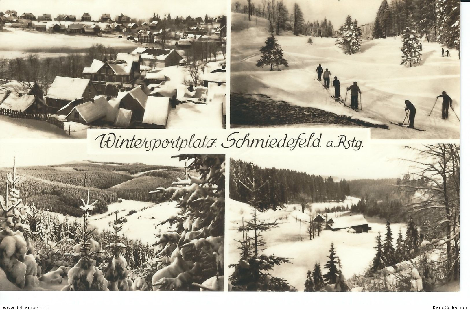 Schmiedefeld Am Rennsteig, Thüringen, Wintersportplatz, Gelaufen - Schmiedefeld