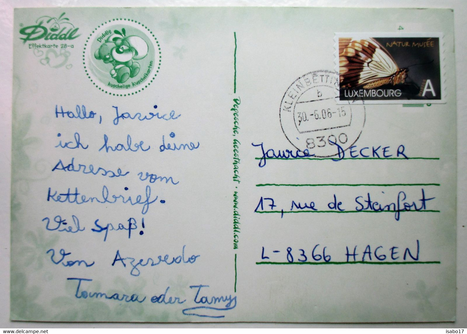 DIDDL Postkarte " Es Ist So Schön Dass Es Dich Gibt " N° 28 - Diddl