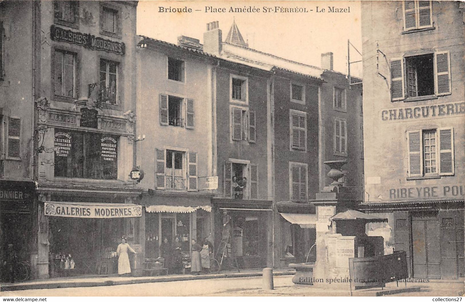 43-BRIOUDE- PLACE AMEDIEE ST-FERREOL, LE MAZEL - Brioude