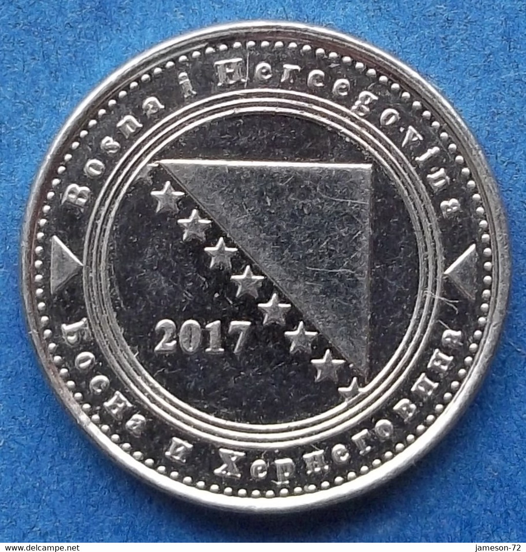 BOSNIA-HERZEGOVINA - 5 Feninga 2017 KM# 121 Federal Republic - Edelweiss Coins - Bosnia Erzegovina