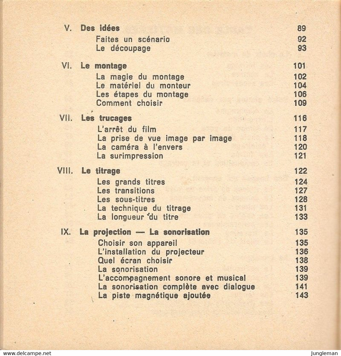 Je Filme - Tous Les Secrets Du 8, Du Super 8, Du 16 Mm - Marabout - Flash - Editions Gérard & C° - Année 1960 - BE - Audio-video