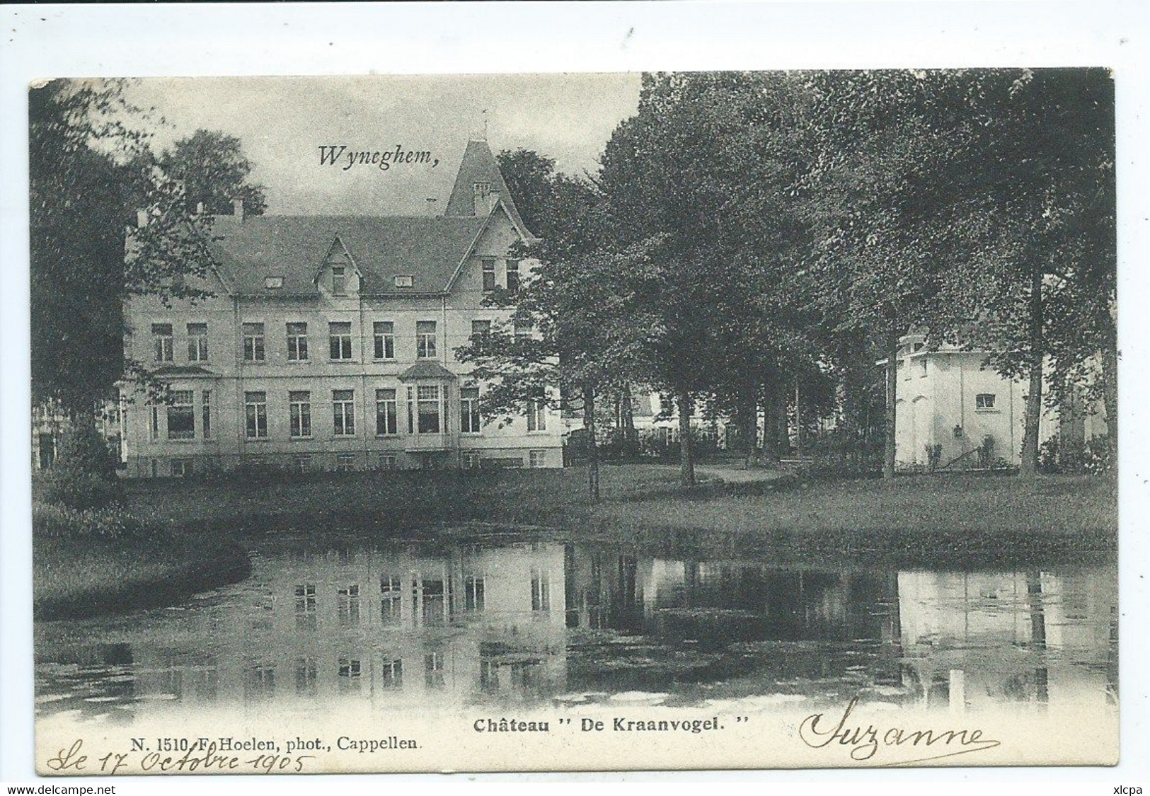 Wijnegem  Wyneghem  Chateau "De Kraanvogel" Hoelen N 1510 - Wijnegem