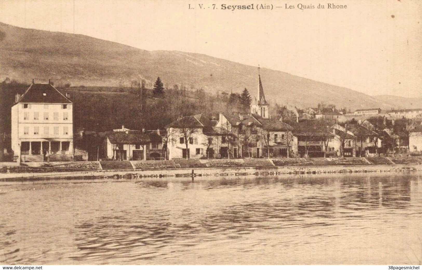 H2608 - SEYSSEL - D01 - Les Quais Du Rhône - Seyssel