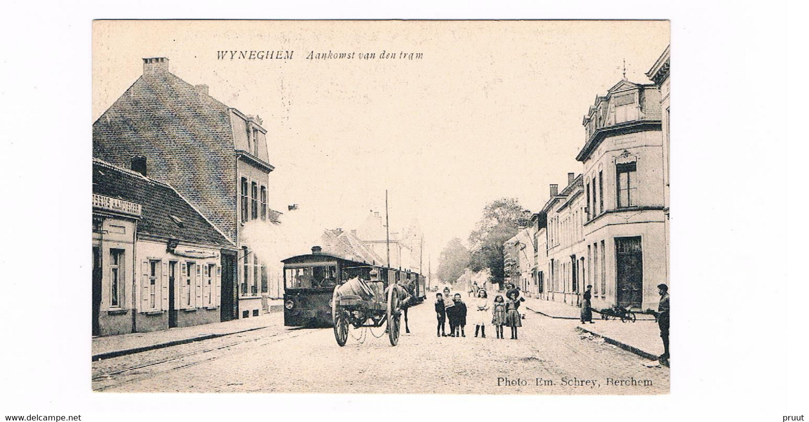 WYNEGHEM. WIJNEGEM. Aankomst Van Den Tram - Wijnegem