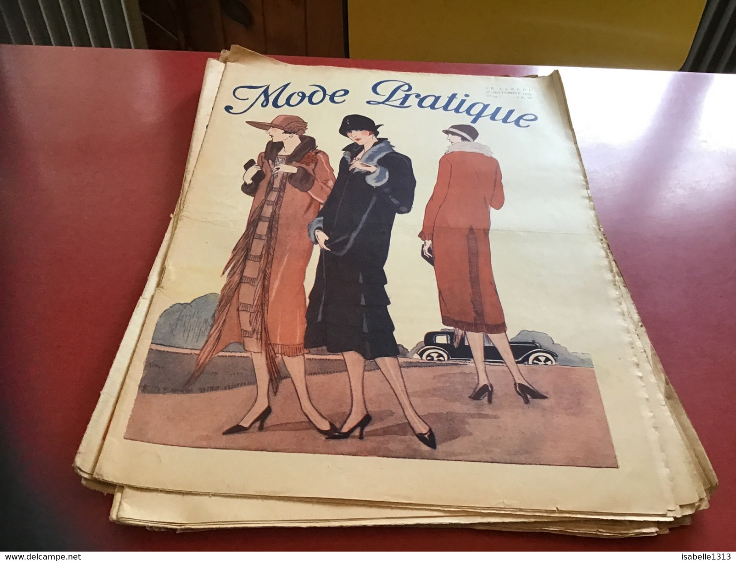 Mode Pratique Mode Pratique 1925   2 E Trimestre Mode De. Paris Mode Parisienne  Voiture - Mode