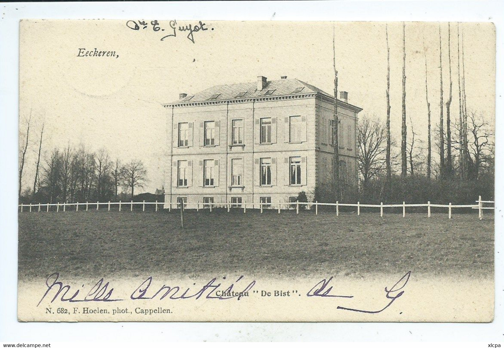 Eeckeren  Ekeren Kasteel Château " De Bist ( Photo Hoelen Cappellen  N 682 ) - Kapellen