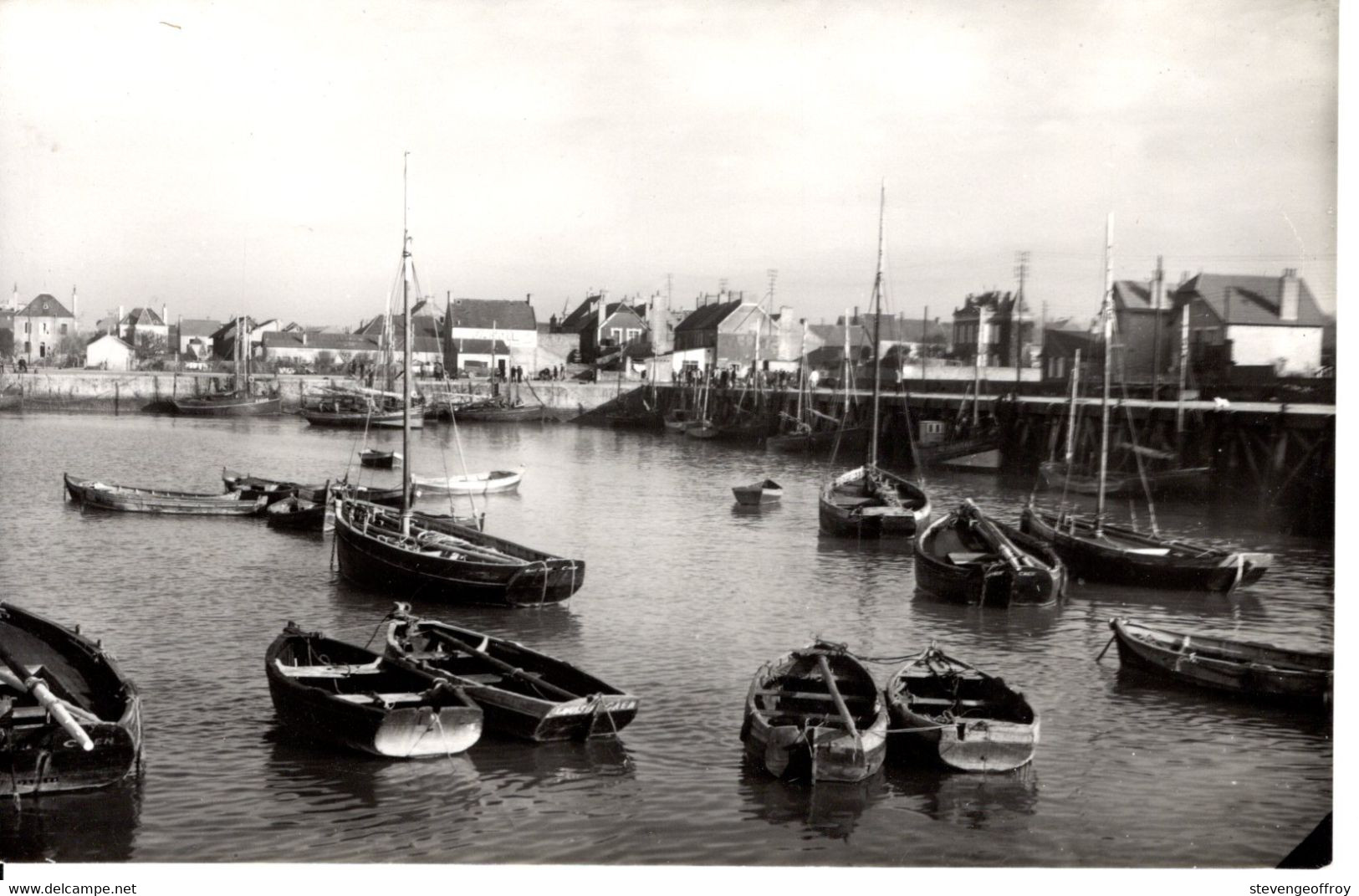 14 Calvados Grancamp Les Bains Une Vue Du Port Cote Ouest Bateau Barque Nature - Sonstige & Ohne Zuordnung